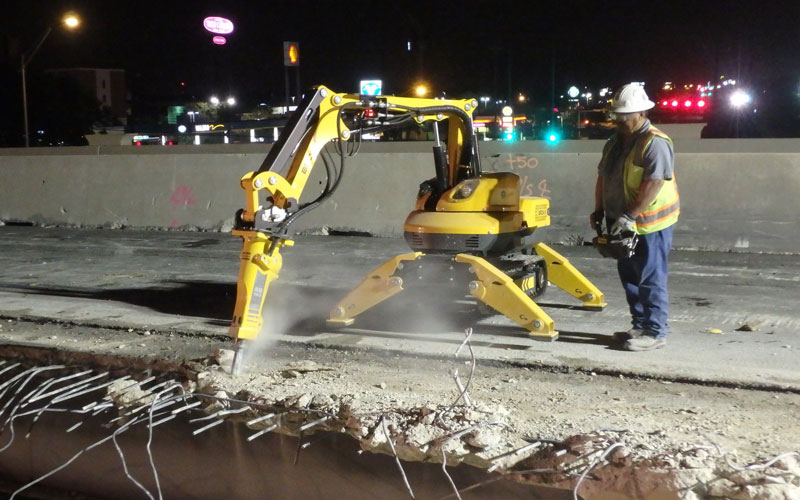 Controlled Concrete Breaking